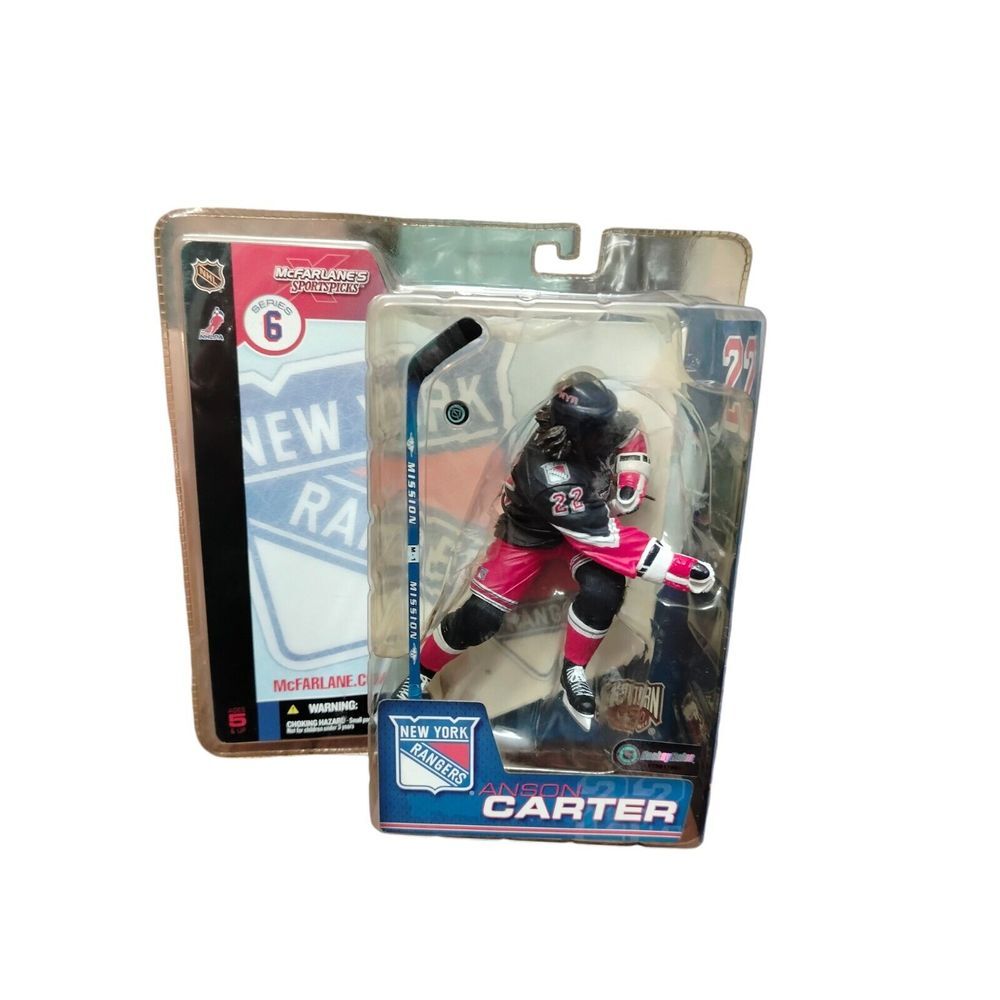 McFarlane SportsPicks NHL Series‎ 6 Anson Carter New York Rangers Liberty Sports